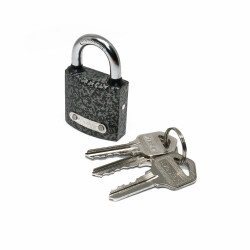 Meridyen Asma Kilit Gri 32mm - Meridyen