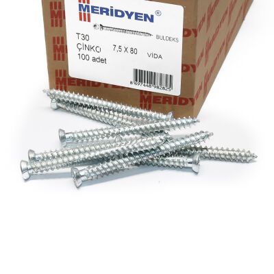 Meridyen Buldeks Vida 7.5x80 (100 Adet) - 2