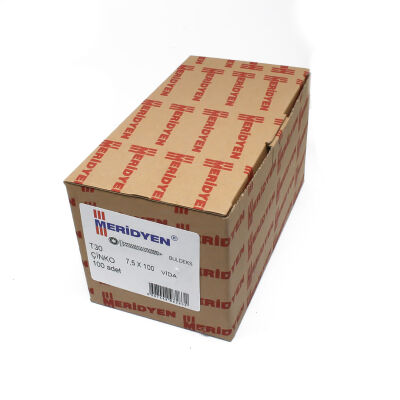 Meridyen Buldex Screw 7.5X100 (100 pieces) - 1