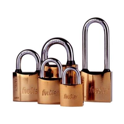 Meridyen Padlock Titanium Coated Refrigerator 50 Mm - 1