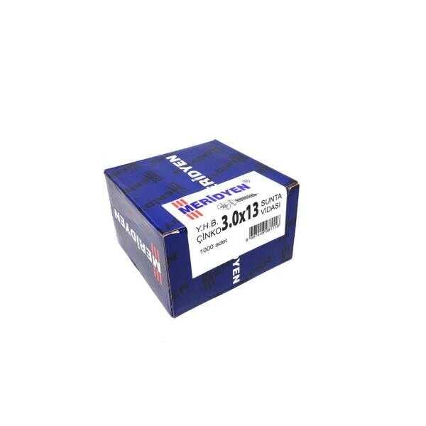 Meridyen Sunta Vidası 3.0x13 (1000 Adet)