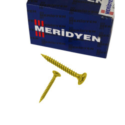 Meridyen Sunta Vidası 3.5X20 Sarı (1000 Adet) - Meridyen