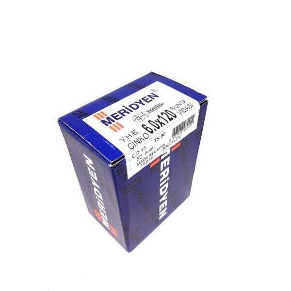 Meridyen Sunta Vidası 6.0x120 (50 Adet)