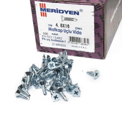 Meridyen Y.H.B. Self Drilling Screw 4.8X16 (500 pcset) - 2