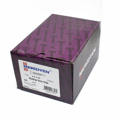 Meridyen Y.H.B. Self Drilling Screw 4.8X50 (250 Pieces) - 1