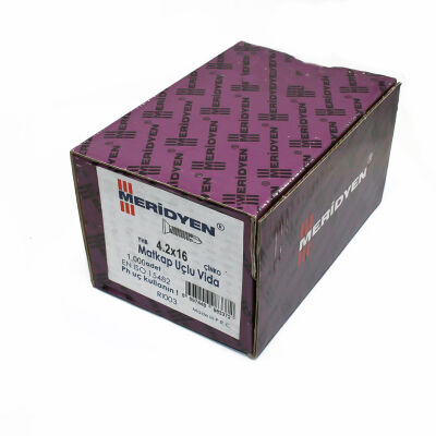 Meridyen Y.S.B. Matkap Uçlu Vida 4.2x16 (1000 Adet) - 1