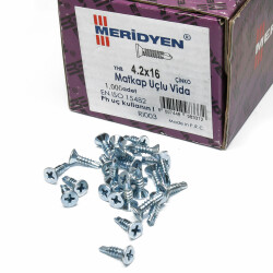 Meridyen Y.H.B. Self Drilling Screw 4.2X16 (1000 Pieces) - 2