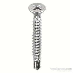 Meridyen Y.H.B.Self Drilling Screw Stopper 4.2X32 500 Pieces) - 1