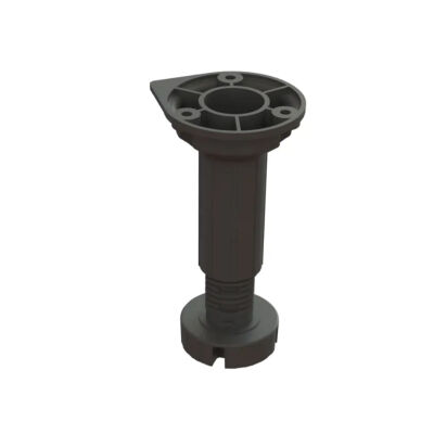 Mesan Adjustable Bed Base Tube / Leg 10-15 cm Black - 1