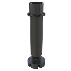 Mesan Baza Ayağı Hector 12cm 5 Kirişli Siyah - 1