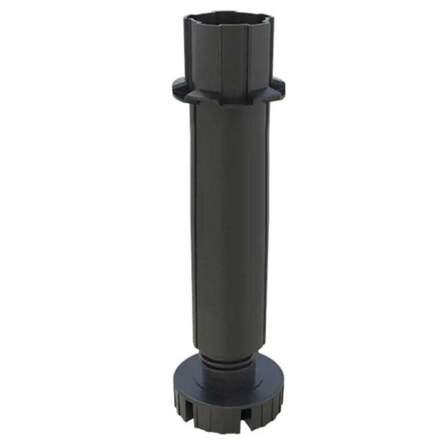 Mesan Baza Ayağı Hector 12cm 5 Kirişli Siyah