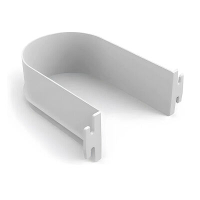 Mesan Drain Covering Plastic White - 1