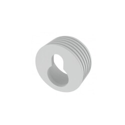 Mesan Hanger Plastic 20Mm White - Mesan