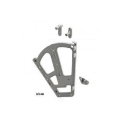 Mesan Plastik Ayakkabılık İkili Yeni Nesil Siyah - Mesan