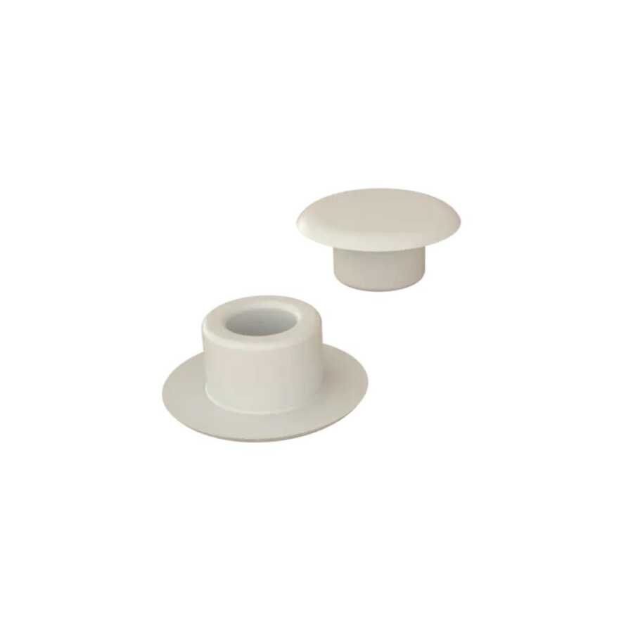 Mesan Plastik Tıpa 8mm Beyaz