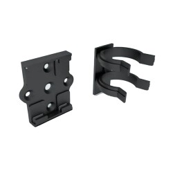 Mesan Wooden Base Profile Clip Black Double - Mesan
