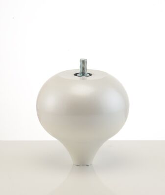 Mesir Plastic Leg Damla Model 10Cm White Single Colour - 1