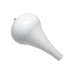 Mesir Plastik Ayak Damla 17 cm Beyaz - Mesir