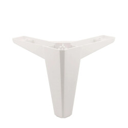 Mesir Plastik Ayak Milan 10 cm Beyaz - Mesir