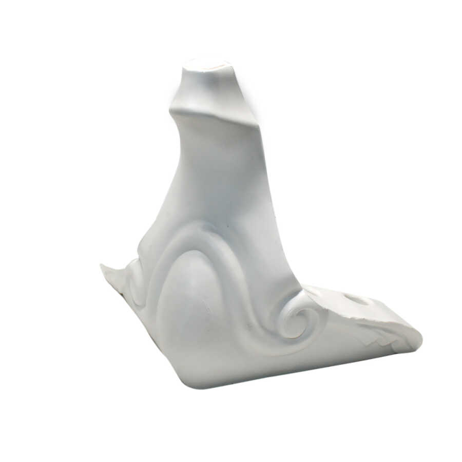 Mesir Plastik Ayak Sultan 16 cm Beyaz