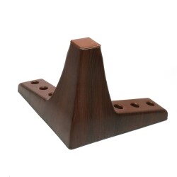 Mesir Plastik Ayak Yakut 14 cm Venge Ahşap - Mesir