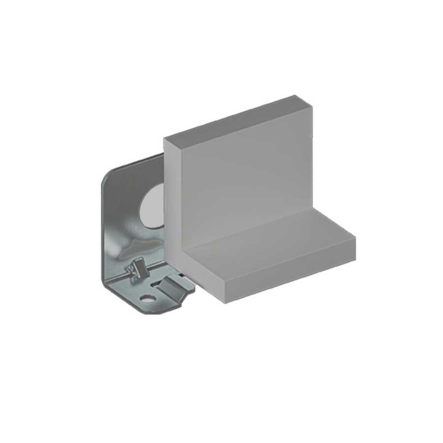 Metali Dolap Askı Elemanı L Gri 1.20 Mm