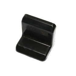 Metali Dolap Askı Elemanı L Siyah 1.20 mm - Metali