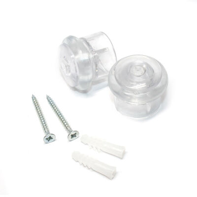 Metali Kapı Tamponu 35mm Plastik - 1