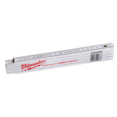 Milwaukee 2 Metre Ahşap Katlanır Metre - 1