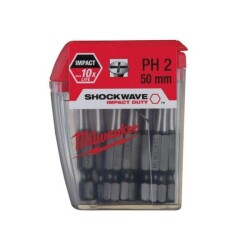 Milwaukee Bits Bit Ph2 50Mm 10 pcs - Milwaukee