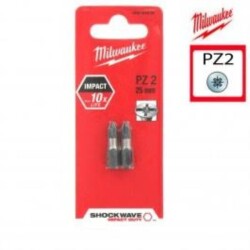 Milwaukee Bits Bit Pz2 25Mm 2 pcs - Milwaukee