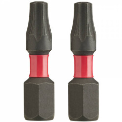 Milwaukee Bits Tip Tx 20 25Mm 2pcs Shockwave - Milwaukee