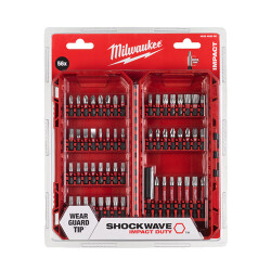 Milwaukee Bits Uç 56 Parça Set Shockwave - 1