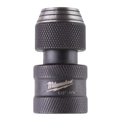 Milwaukee Bits Uç Adaptörü 1/2 SDden 1-4 Geçiş Shockwave - 1