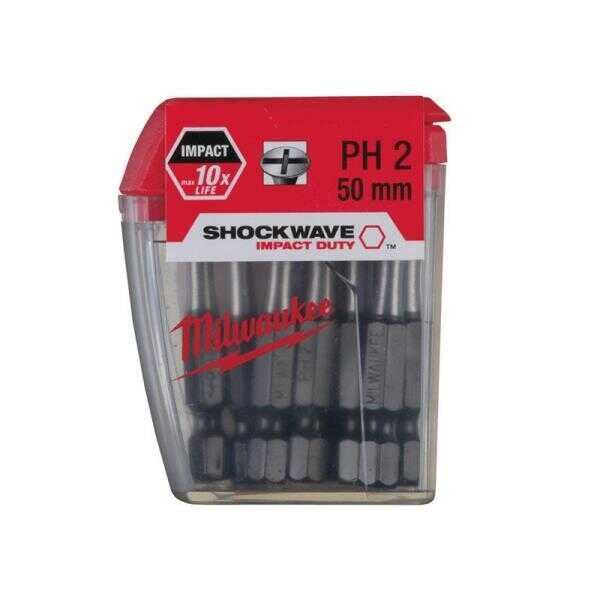 Milwaukee Bits Uç Ph2 50mm 10lu Pkt