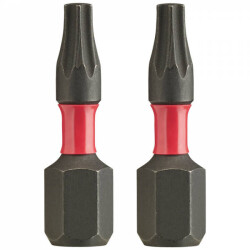 Milwaukee Bits Uç TX15 25mm 2li Pkt Shockwave - Milwaukee