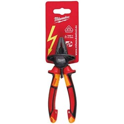 Milwaukee Combination Pliers 165 mm VDE 1000V - 3