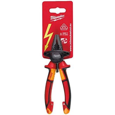 Milwaukee Combination Pliers 165 mm VDE 1000V - 3