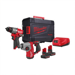 Milwaukee M12 FPP2A2-402X İkili Akülü Kombo Set - Milwaukee