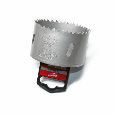 Milwaukee Holesaw Bi Metal Contractor 70Mm - 1