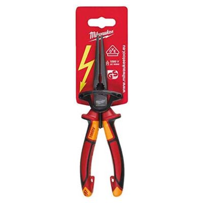 Milwaukee Long Nose Pliers 210mm VDE 1000V - 2