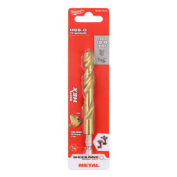 Milwaukee Metal Matkap Ucu - Hex Girişli HSS-G 12x127mm - 1