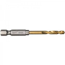 Milwaukee Metal Matkap Ucu - Hex Girişli HSS-G 4.0x71.5mm - 1