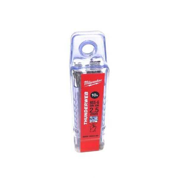 Milwaukee Metal Matkap Ucu Thunderweb 2.5x57mm 10lu