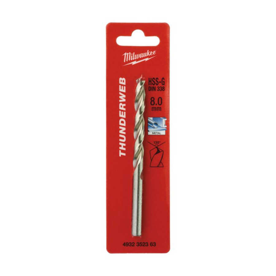 Milwaukee Metal Matkap Ucu Thunderweb Seri 8.0X117Mm 1Lı