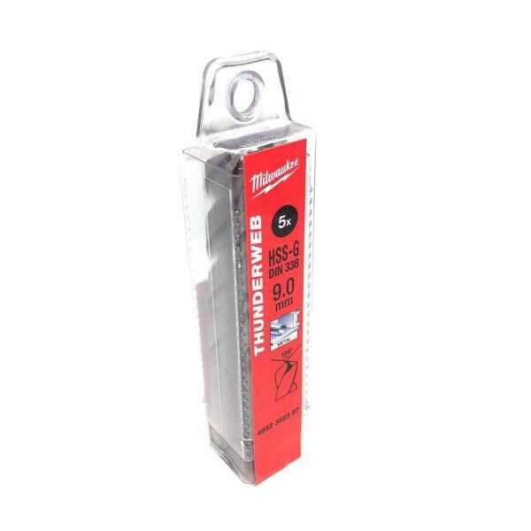 Milwaukee Metal Matkap Ucu Thunderweb 9x125mm 5li
