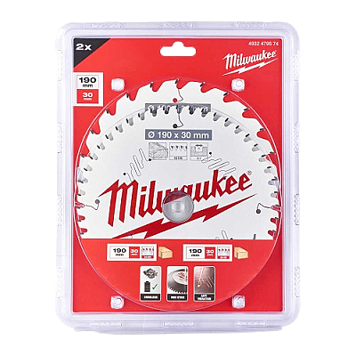 Milwaukee Sunta Testere Bıçağı 190x24mm 48 Diş 2'li - 1