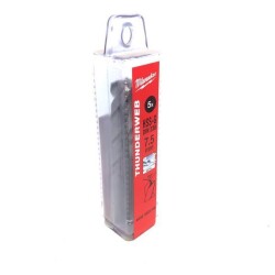 Milwaukee Thunderweb Series Metal Drill Bit 7.5x109mm, 5 Pack - 1