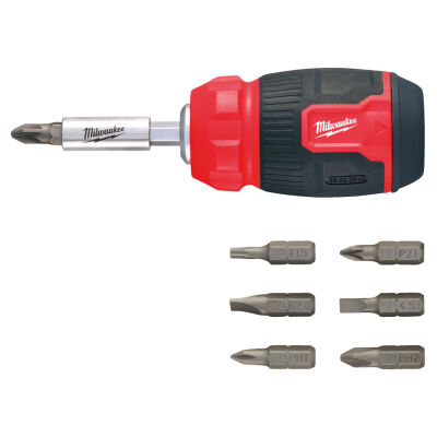 Milwaukee Tornavida Kompakt Multi 8 Uç - 1