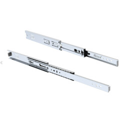 Minnes Telescopic Ball Bearing Slide 46x350 mm Push-to-Open - Minnes